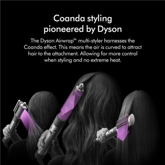 Restored Premium Dyson Airwrap™ Multi-styler Complete Blue/Blush l (Refurbished) - Picture 4 of 5